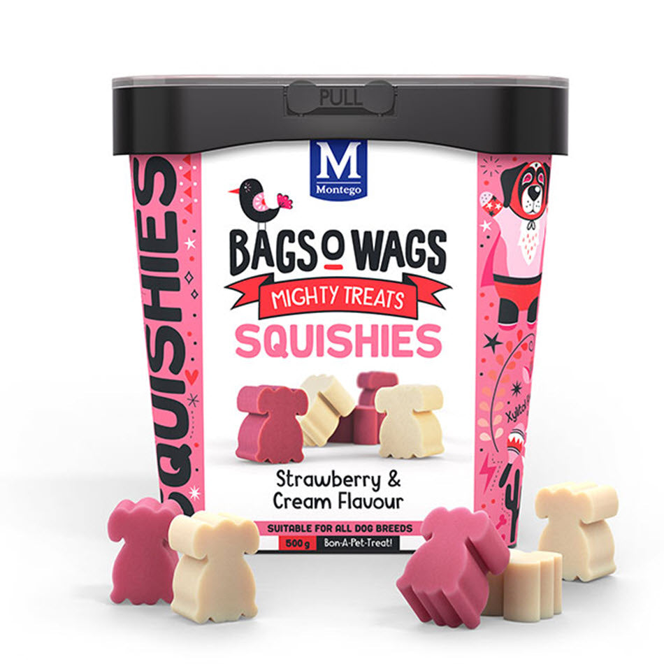 Montego Bags O Wags Squishies Strawberry and Cream