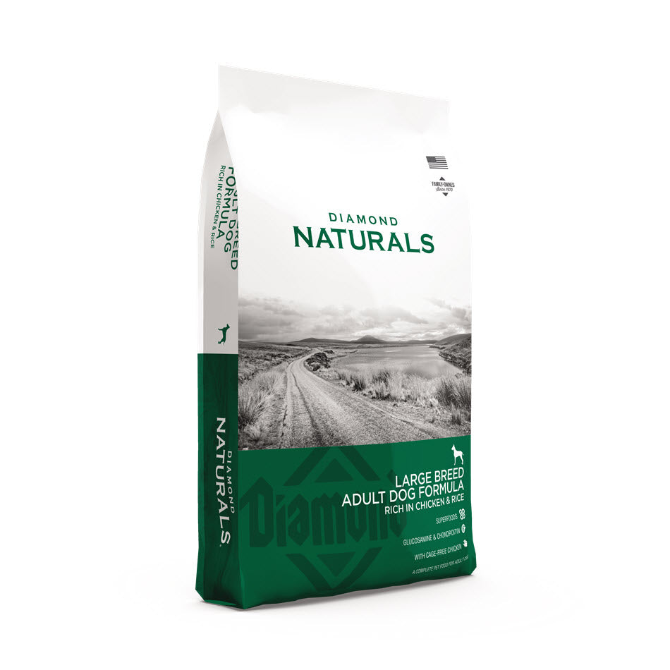 Diamond Naturals Large Breed Adult Dog Formula Chicken and Rice