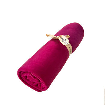Dog's Life Polar Fleece Blanket Plum