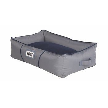Rogz Lekka Walled Bed Navy/Grey