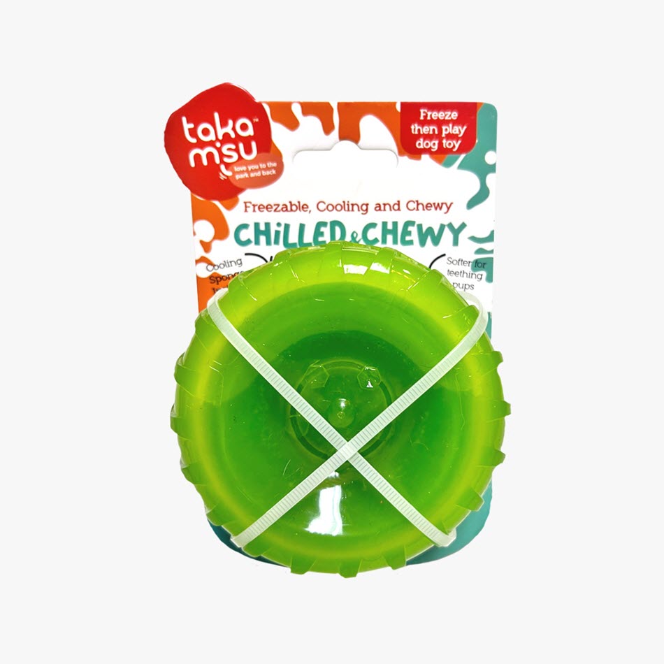 TKM Chilled and Chewy Freezable Toy Tyre