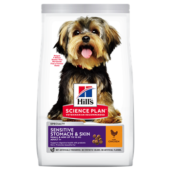 Hills Canine Sensitive Stomach and Skin Small and Mini Chicken Dog Food