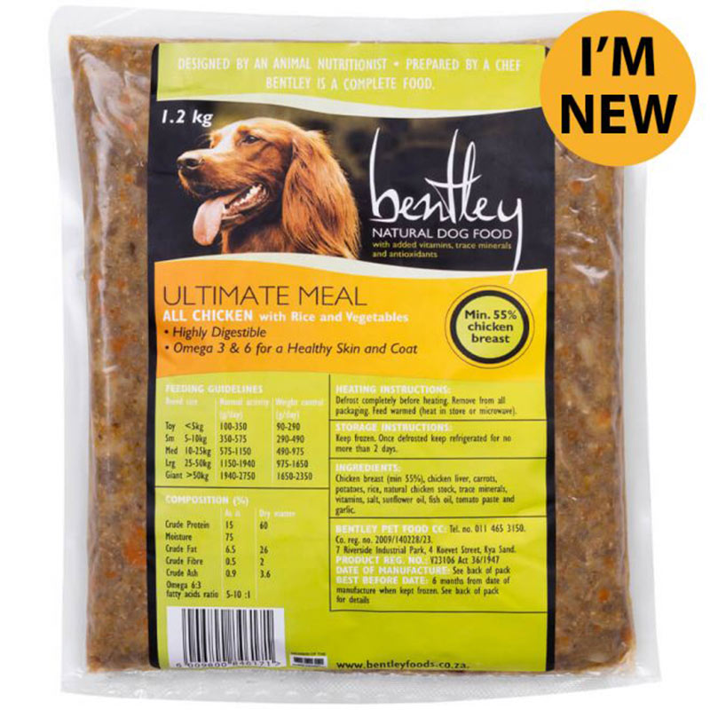 Bentley Ultimate Meal Chicken and Rice