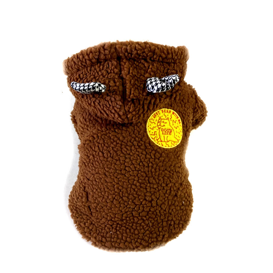 Dog's Life Bear with Me Jacket Brown