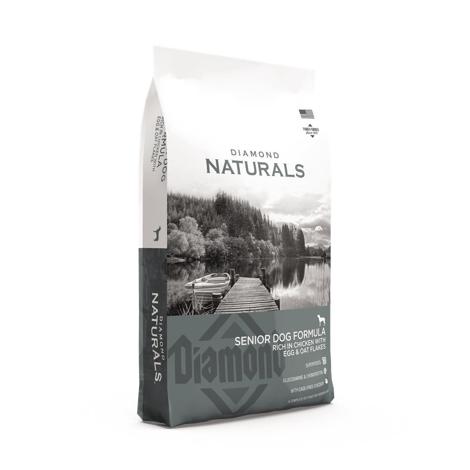Diamond Naturals Senior Dog Formula Chicken with Eggs and Oat Flakes