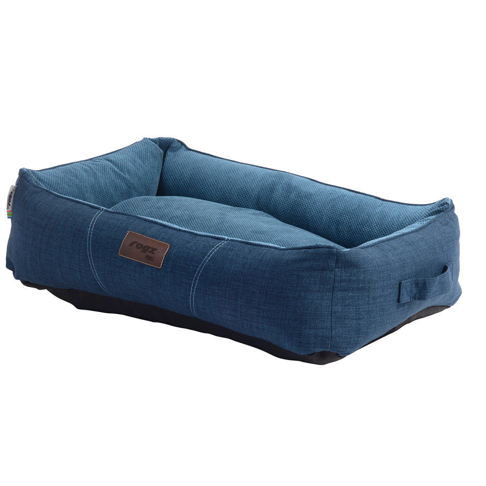 Rogz Lounge Walled Bed Navy