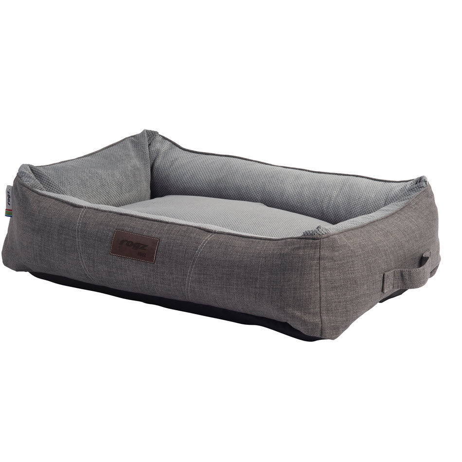 Rogz Lounge Walled Bed Grey