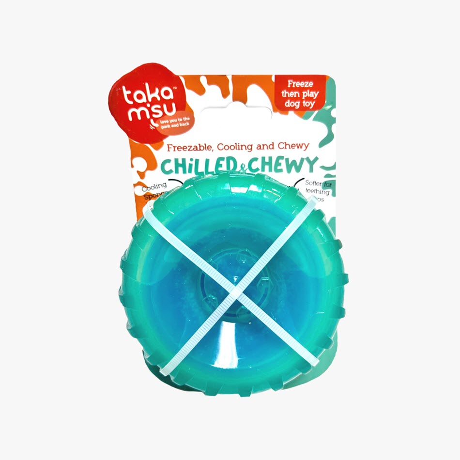 TKM Chilled and Chewy Freezable Toy Tyre
