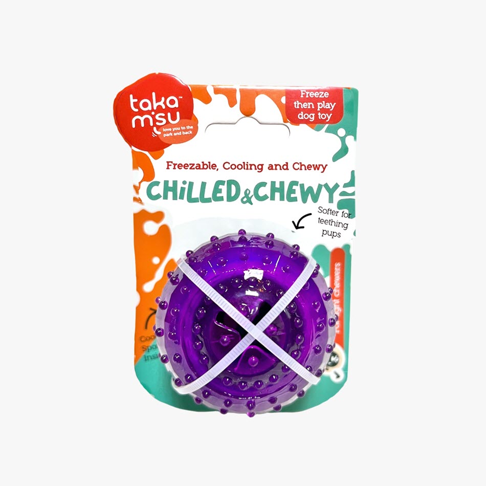 TKM Chilled and Chewy Freezable Toy Ball