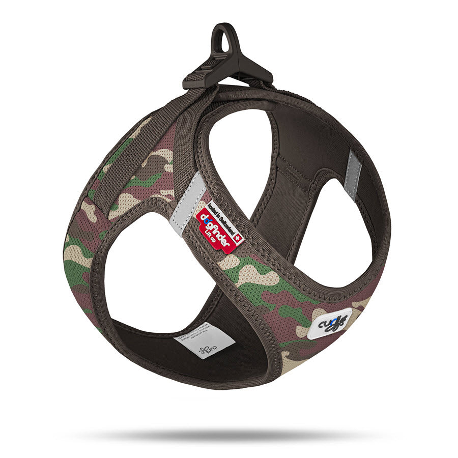 Curli Vest Harness Air Mesh Camo