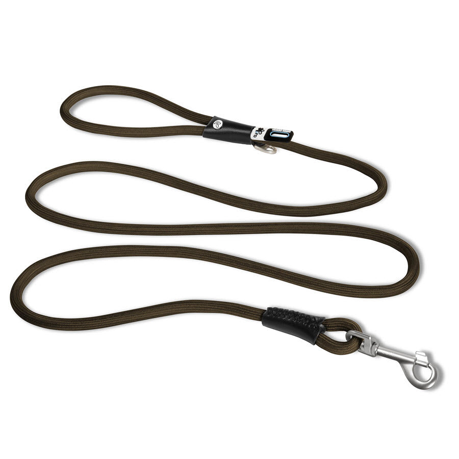 Curli Strech Comfort Leash Brown