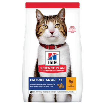 Hills Feline Mature Chicken Cat Food