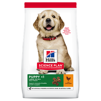 Hills Canine Large Breed Puppy Chicken Dog Food