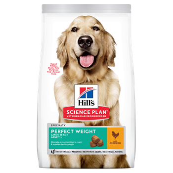 Hills Canine Perfect Weight Adult Large Breed Chicken Dog Food