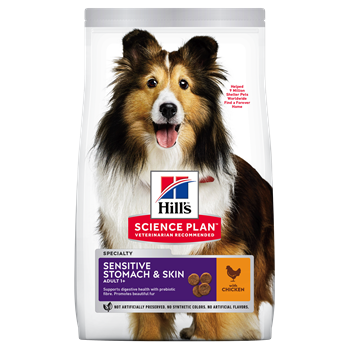 Hills Canine Sensitive Stomach and Skin Medium and Large Breed Chicken Dog Food