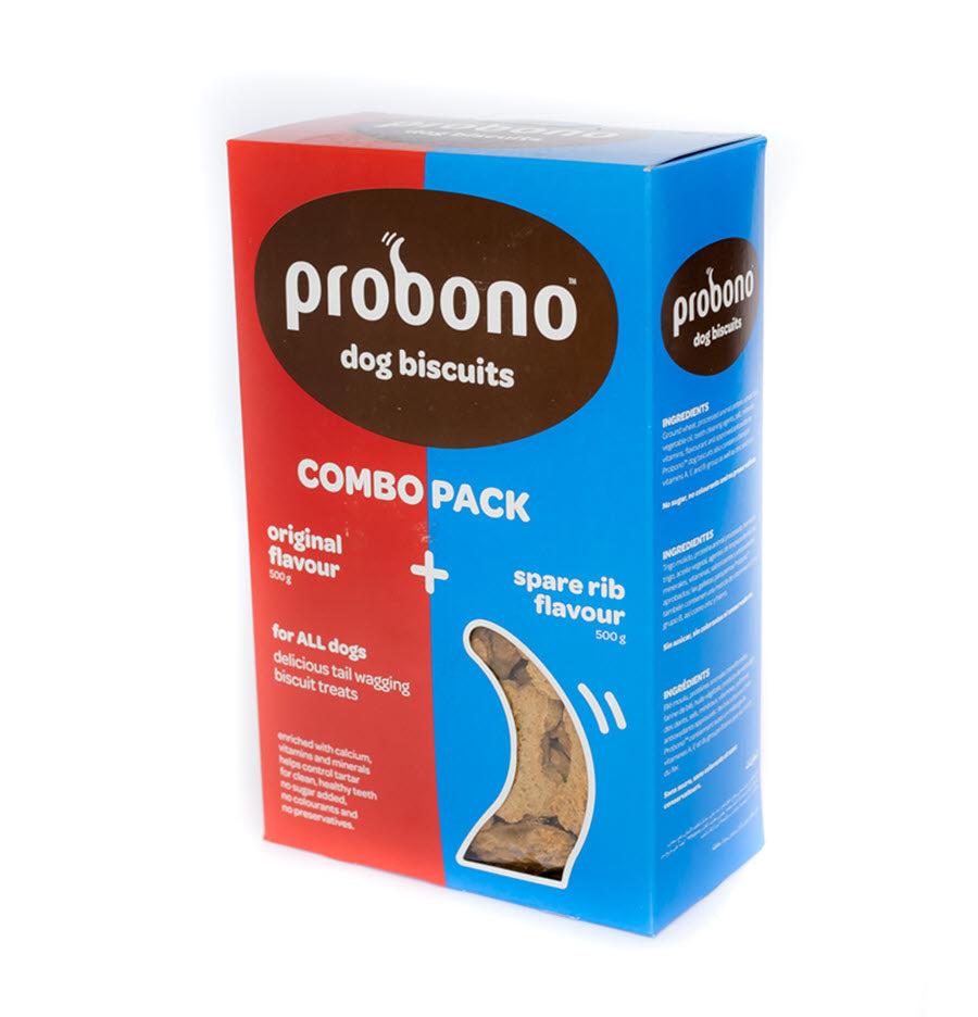 Pro Bono Combo Pack Dog Biscuit Treats