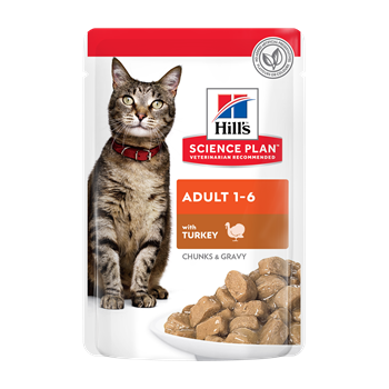 Hills Feline Adult Turkey Pouch