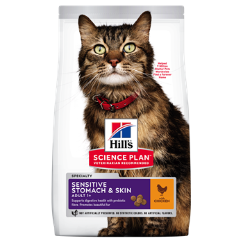 Hills Feline Sensitive Stomach & Skin with Chicken