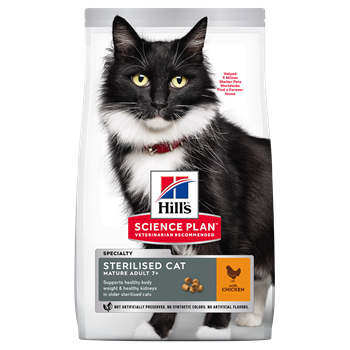 Hills Feline Sterilised Cat Mature Adult - Chicken