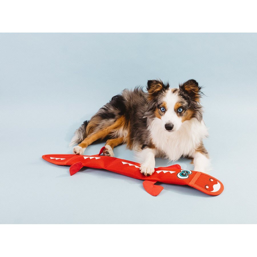 Outward Hound Fire Biterz Dragon Red