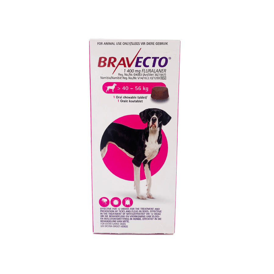 Bravecto Chewable Tablet for Dogs - XLarge 40-56kg