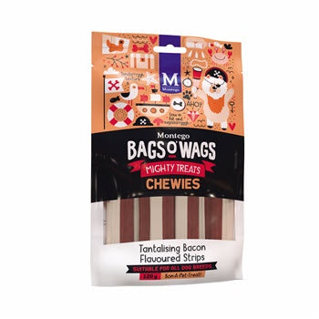 Montego Bags O Wags Tantalising Bacon Flavoured Strips