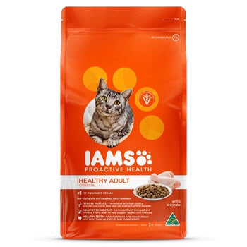 Iams Healthy Adult Cat Food with Chicken