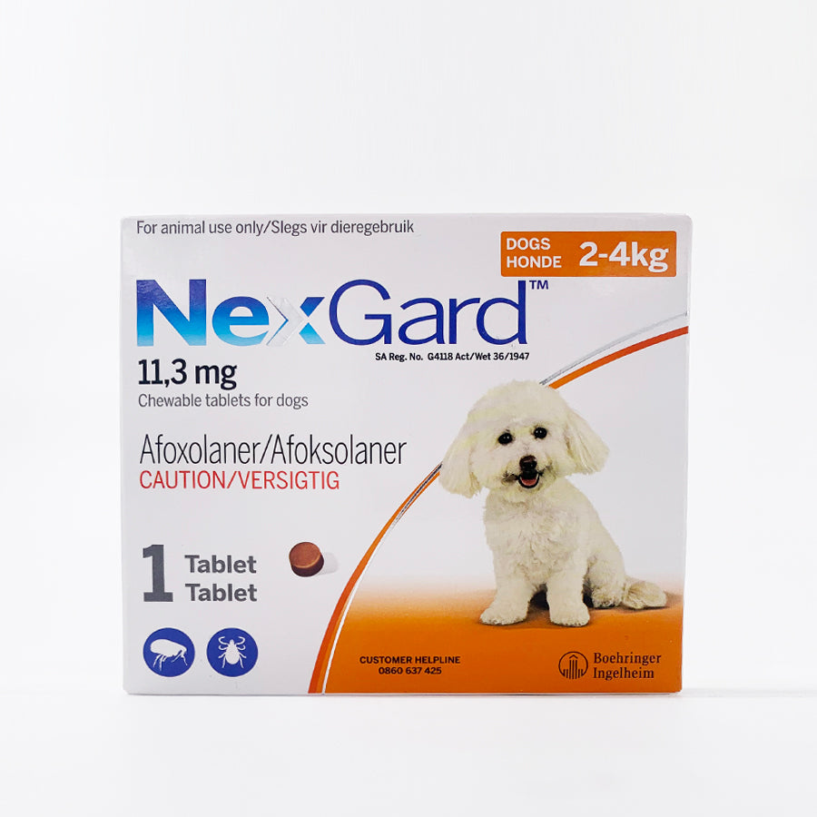 Nexgard Chewable Tick and Flea Tablets for Dogs - Toy 2 - 4kg
