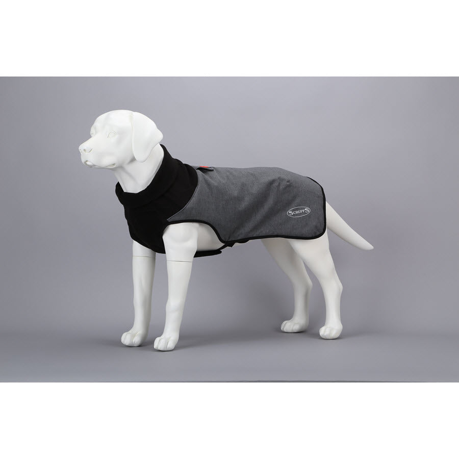 Scruffs Quilted Thermal Coat Grey